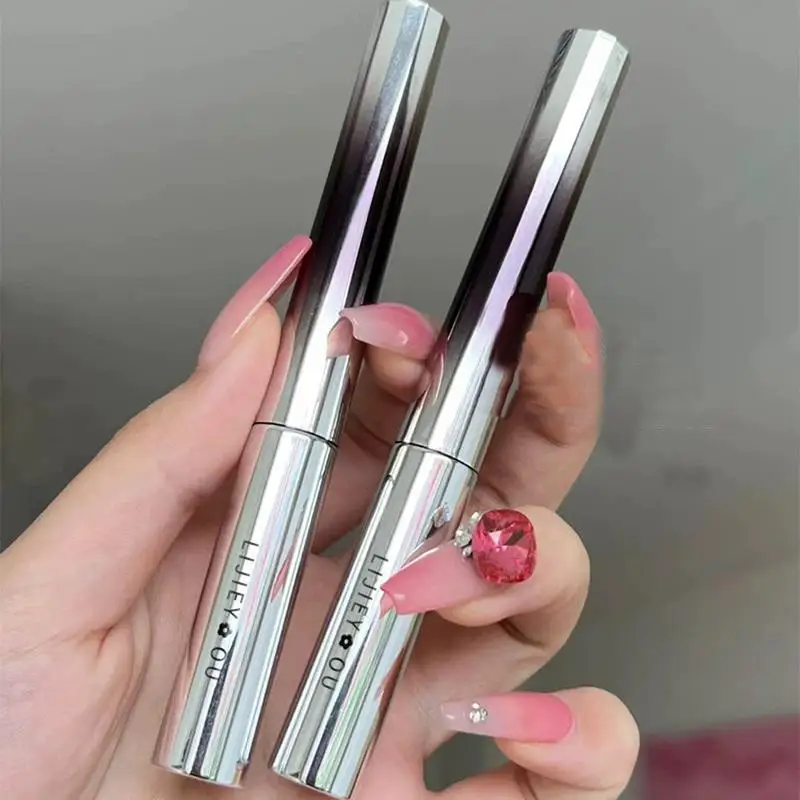 1 pz Mascara Curl spessa allungamento ciglia Mascara impermeabile Non sbavatura nero/marrone naturale Curling Mascara trucco