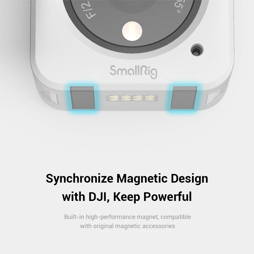 SmallRig Case For DJI Action 2 Magnetic Anti-scratch Anti-drop Anti-slip Insulation Formfitting Suits multiple Scenes 3627