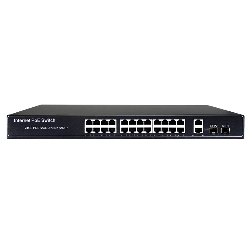 

Full Gigabit 24 POE Ports Ethernet Network Switch With 4 Sfp Port For Ap Cctv Security