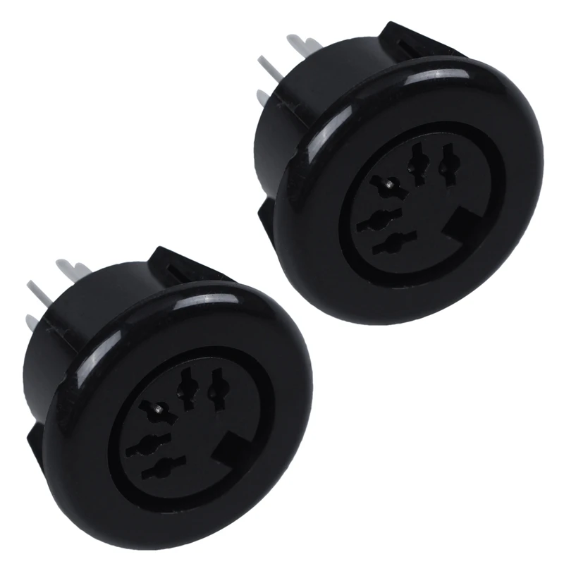 2x 5-poliger Adapter für Tastatur kabel mit Din-Stecker