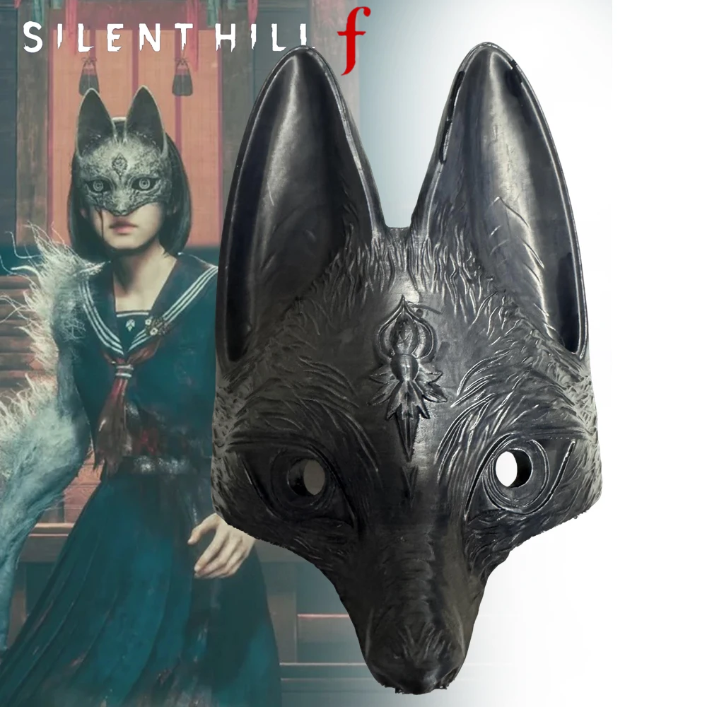 

SILENT HILL F Shimizu Hinako Косплей 3D Печать Взрослый Половина Лисы Маска Игра Хэллоуин Маскарад Вечеринка Опора Маска