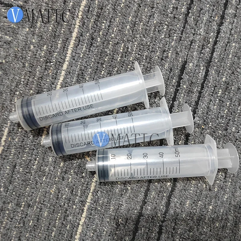 Free Shipping 20 Pcs 50ml 50cc Dispensing Plastic Liquid Dispenser Syringe Needle Industrial Liquid Glues Syringe