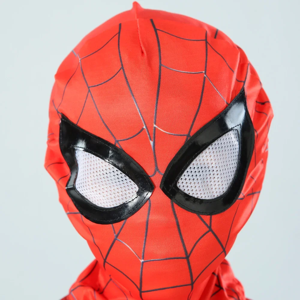 Disfraz de Spiderman para niños, traje de Peter Parker Zentai de superhéroe de Marvel