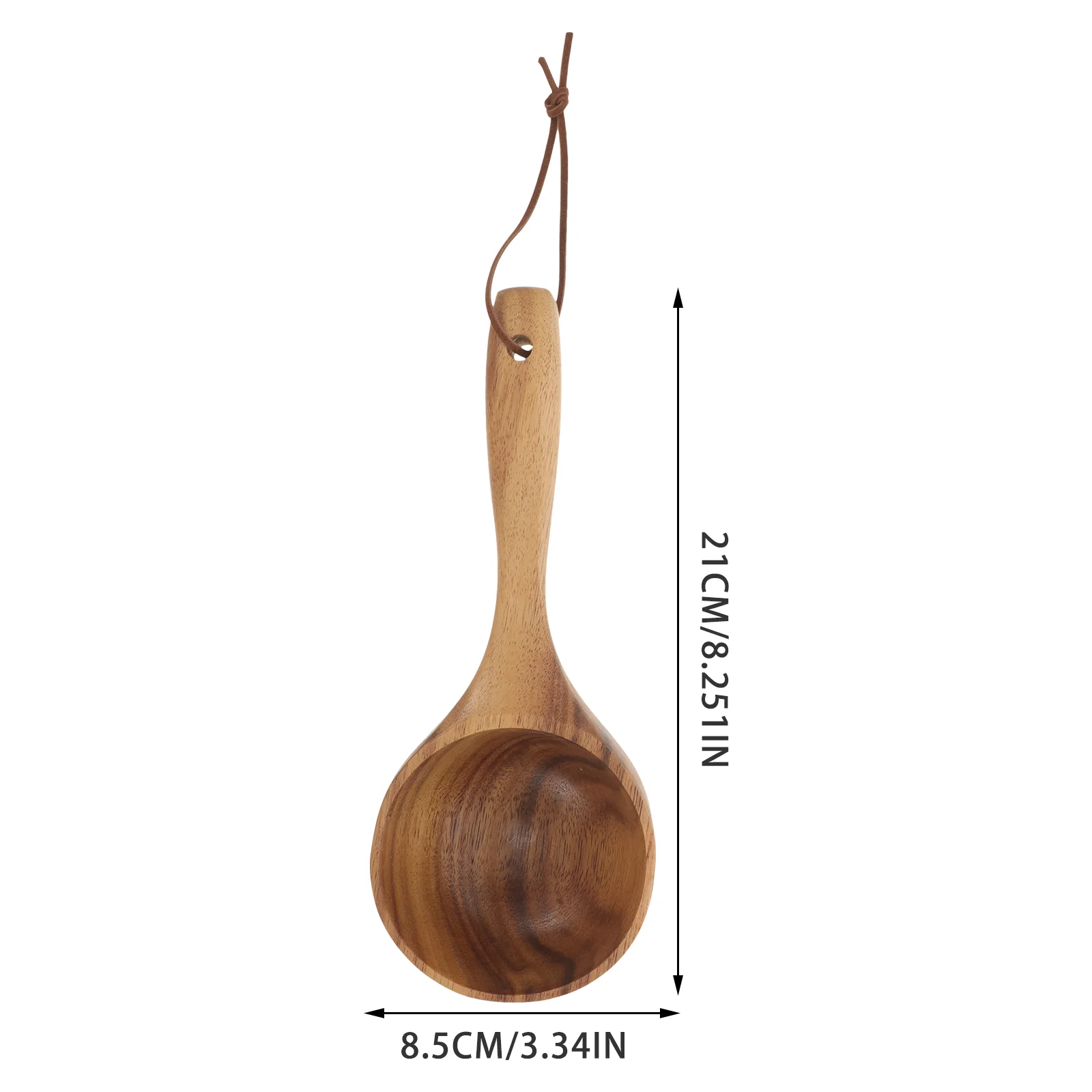 Sauna Bath Water Scoop Multi-use Water Ladle Garden Water Scoop Kitchen Water Ladle for Salon wooden ladle