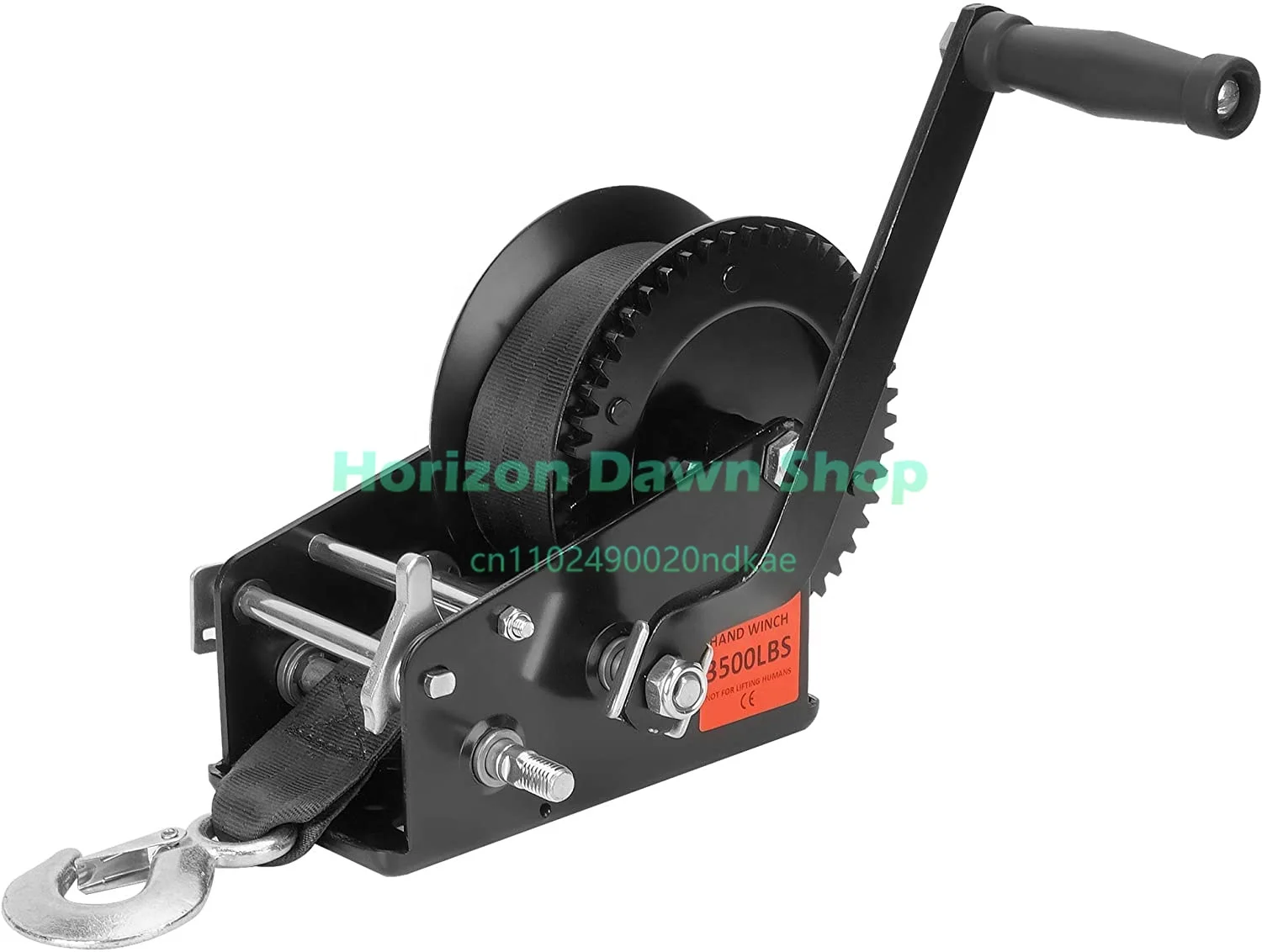 3500Lbs Heavy Duty Boat Trailer Winch with Manual Handle