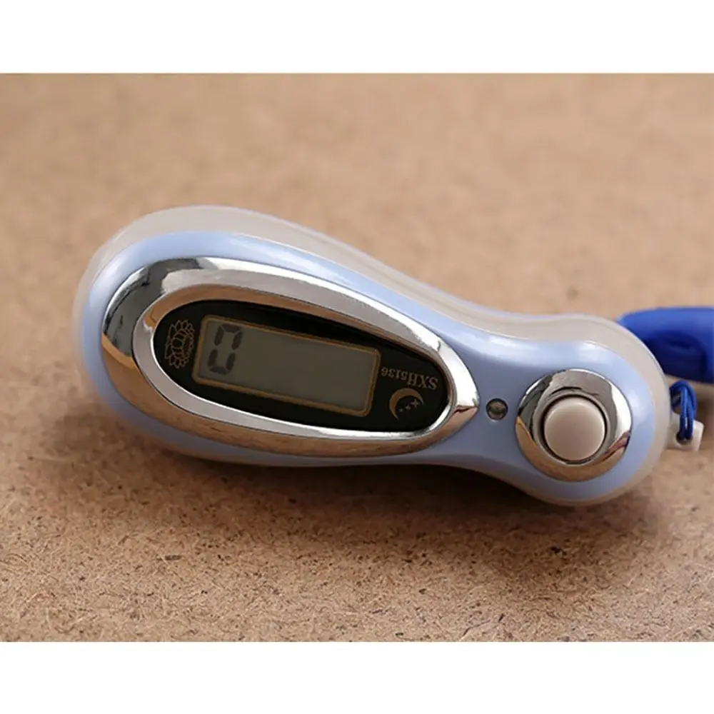 1Pcs LCD Display LCD Display Finger Counter Plastic 5 Digit Display Digital Click Counter AAA Battery Powered Lightweight