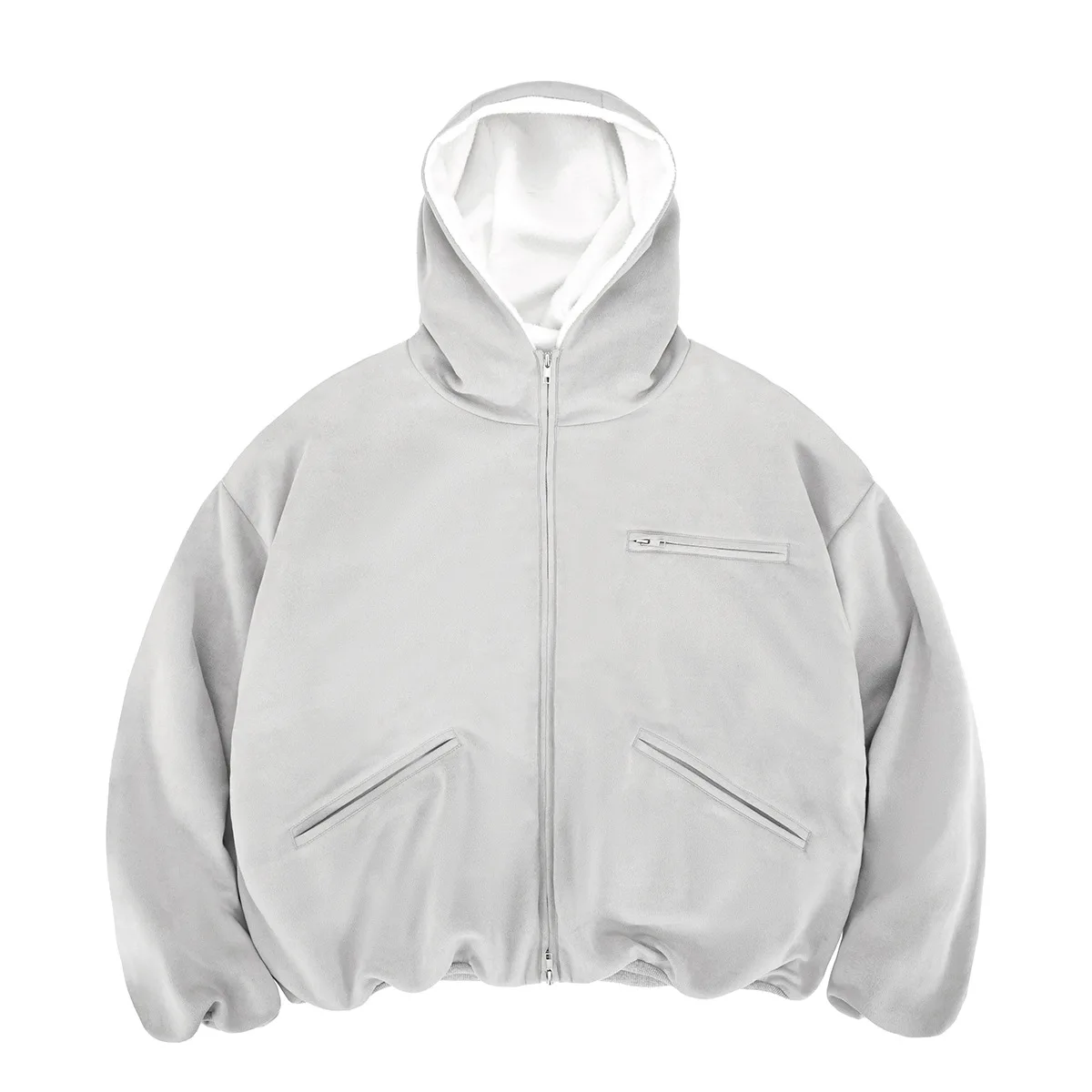 

New Winter 2025 fleece padded coat with hood