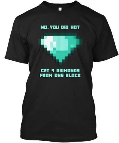 

No 4 Diamonds From One Block T-Shirt Made in the USA Size S to 5XL