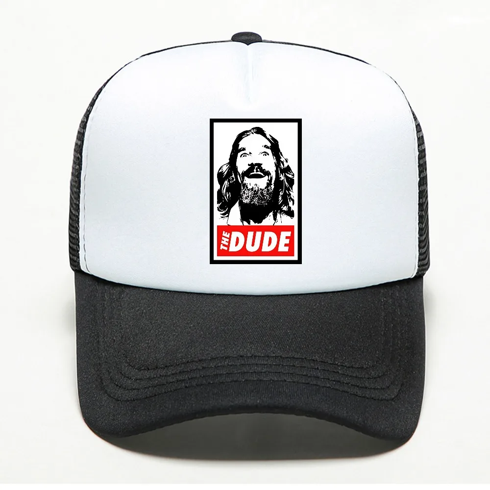 The Dude Abide Walter The Jesus Artsy Awesome Artwork baseball cap summer adjustable Breathable Snapback Hats mesh sun hat