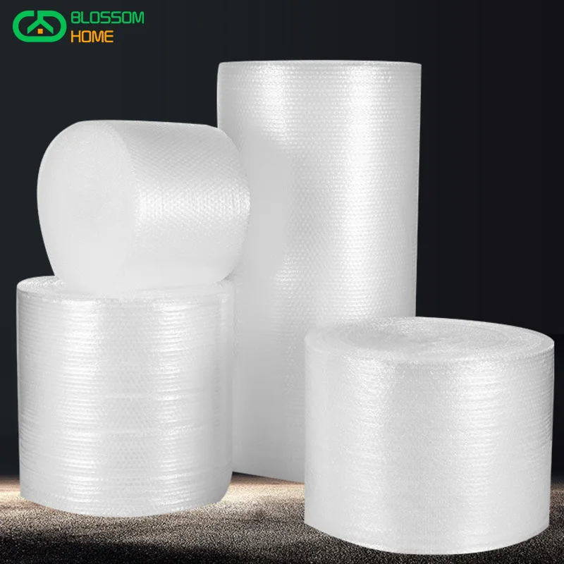 Double-layer Thickened Bubble Film Roll Plastic Foam Packaging Film Express Packaging Shock-proof Foam Anti-shatter Bubble Paper