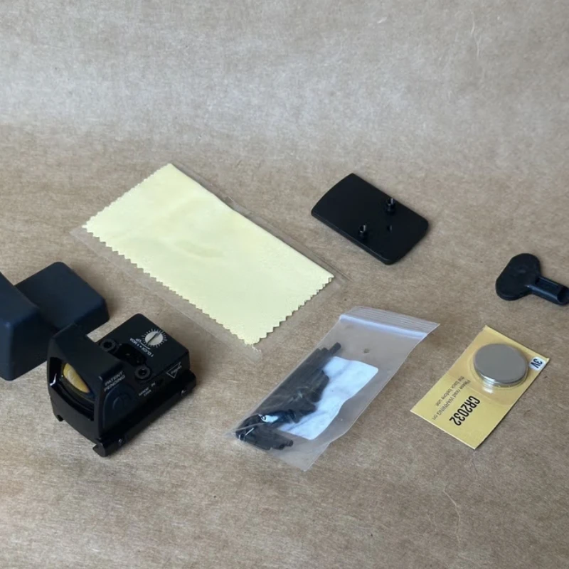 حار صغير ريد دوت البصر التكتيكية البصرية منعكس كوليماتور الصيد الادسنس المدمجة Riflescope معدات ملحق AR15 G19 M4