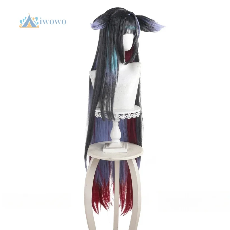 Arknights Mio Cosplay Wig Blac - đánh giá và giá Anime Cosplay Girl With Black Hair
