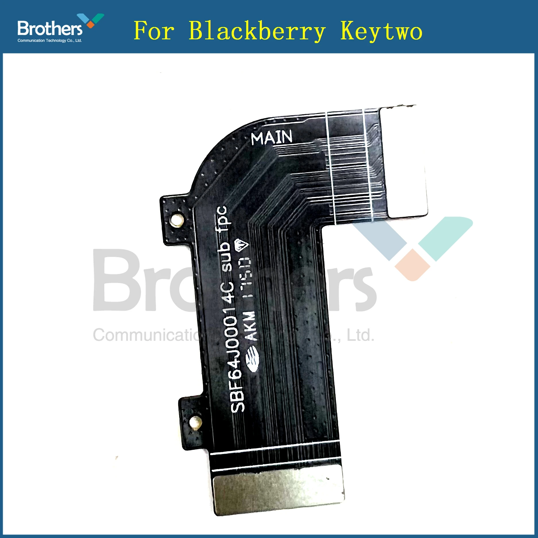 LCD z płytą główną dla BlackBerry KEYtwo KEY2 złącze klawiatury Flex Cable dla BlackBerry KEYtwo LCD Flex części zamienne