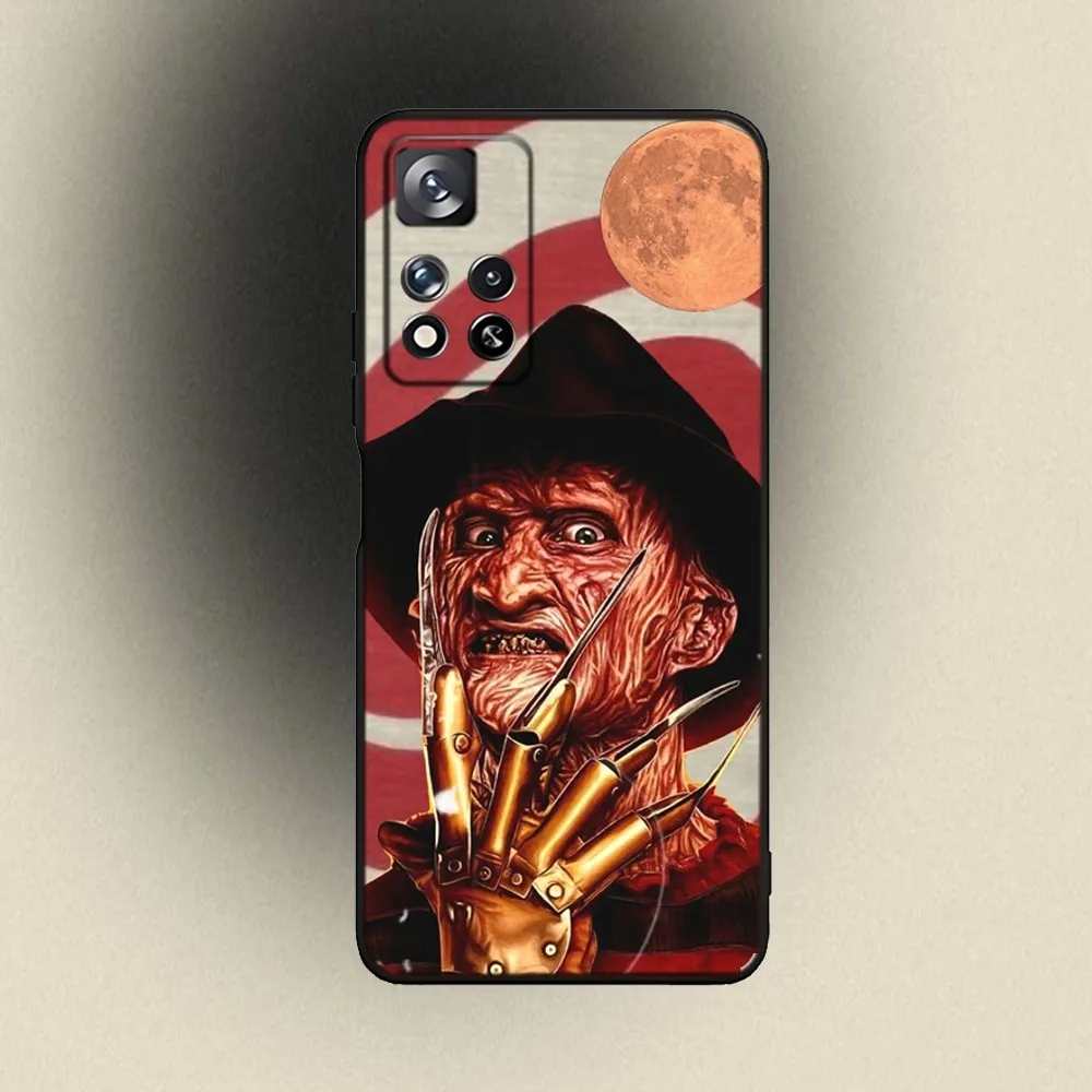 F-Freddy Horror K-Krueger   Phone Case For Samsung Galaxy A20,A21s,A22,A31,A32,A52,A53,A72,73,A80,A91 Soft Black Cover