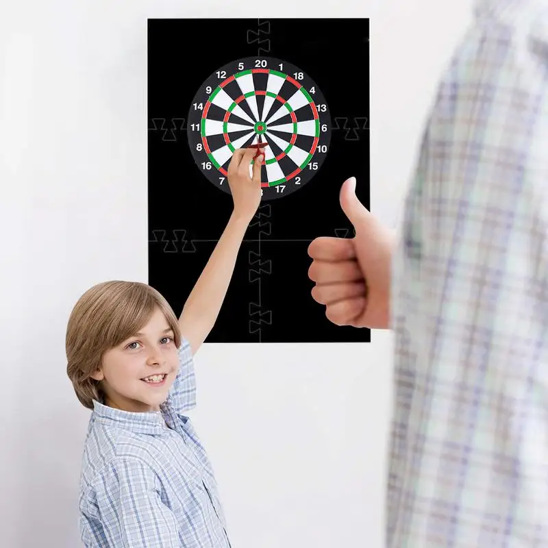 Защитная настенная доска Dartboard EVA, Задняя панель для стен, 6 шт., сращенная зеркальная доска, Настенная защита, задняя панель Dartboard EVA