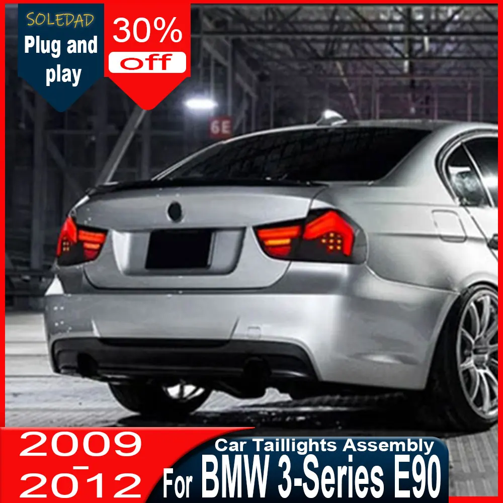 

Car taillights For BMW 3 Series E90 2009 2010 2011 2012 Rear Dynamic Turn Signal Start-up Animation Car Lamp Assembly