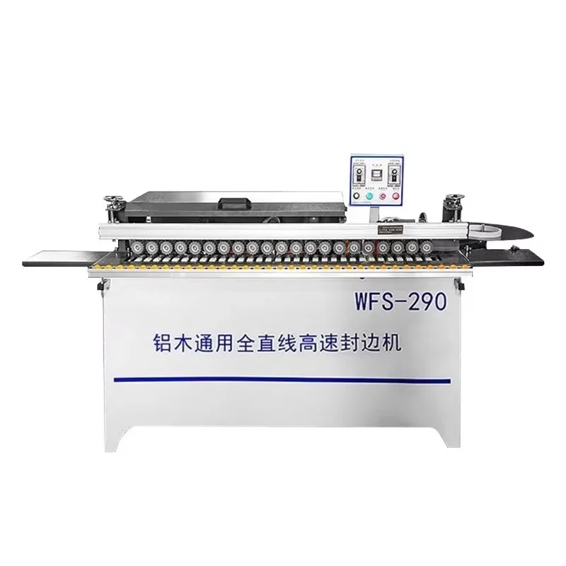 

New Aluminum Wood Edge Banding Machine Adjustable Speed Fully Automatic Edge Banding