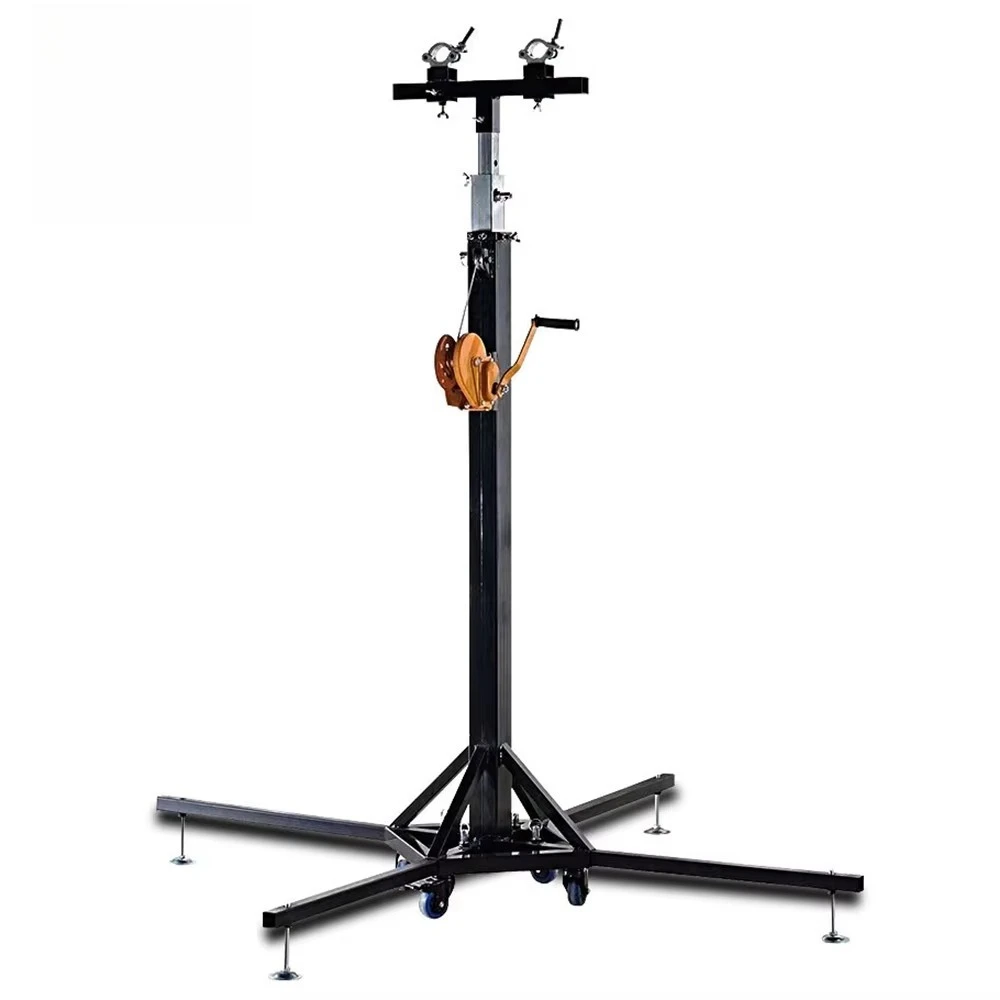 

Emitting Diode Handkerchief Lamp Holder Manual Stage Lamp Holder Sound Hanger Wedding Performance Equipment Stage Lifting Rack