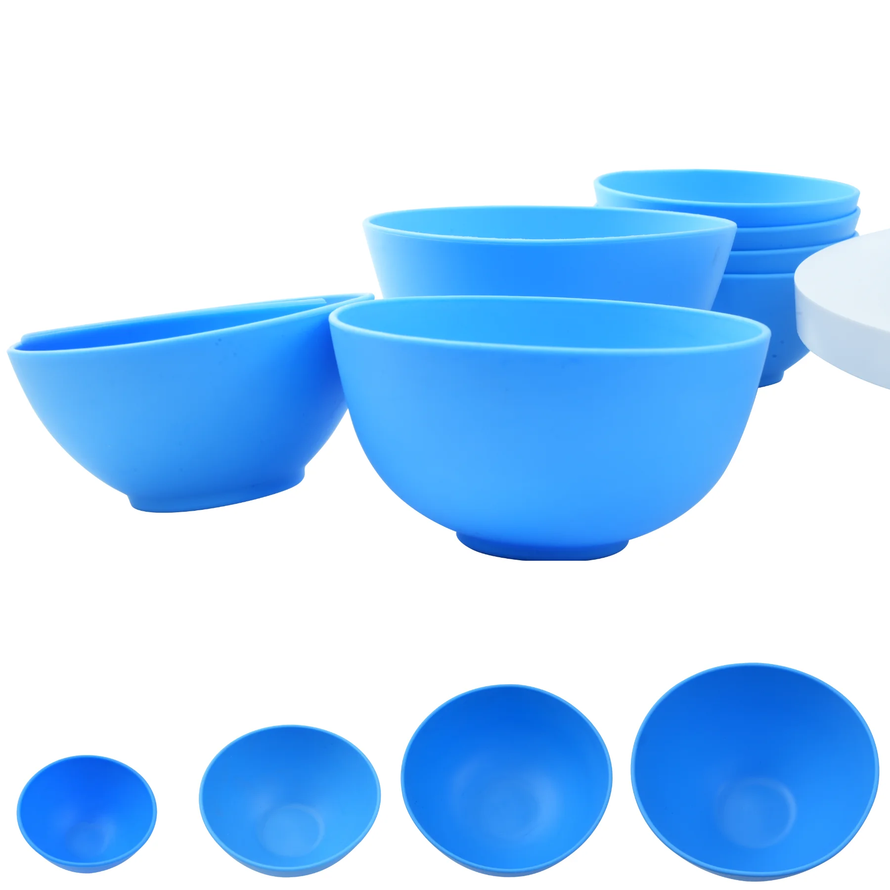 

Dental Laboratory Silicone Mixed Flexible Mixing Bowl Dental Mixed Gypsum Leather Bowl Dentist Equipment Rubber Bowl S/M/L/XL