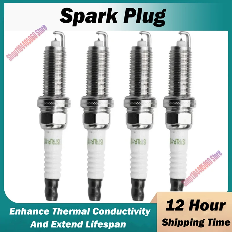 4pcs 22401-AA781 SILZKAR7B11 Dual lridium Spark Plug For Subaru Forester Impreza Legacy XV 22401AA781 SILZKAR7B-11 22401 AA781