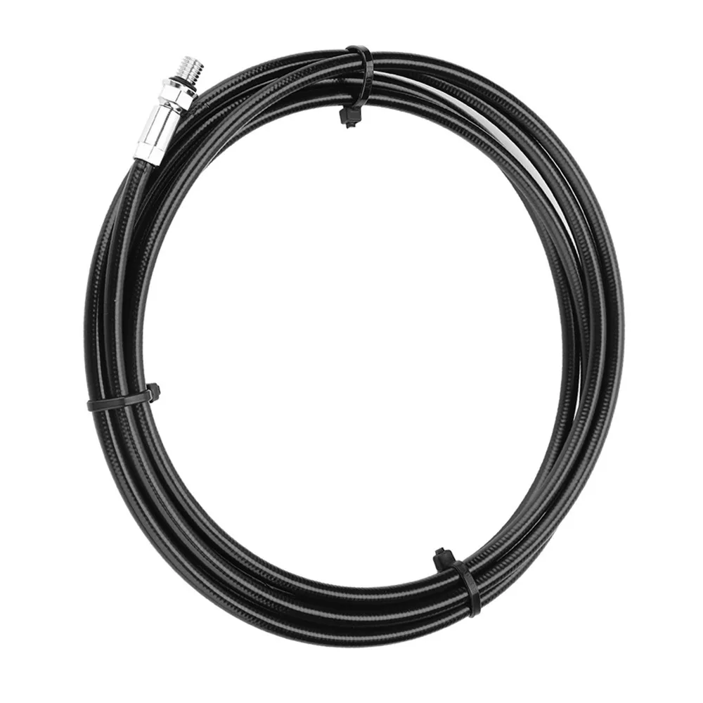 

1 Set 2m Length Bicycle Brake Hose Stainless Steel+ Nylon Hydraulic Disc Brake Hose for AVID E5 E9 ER XX XO