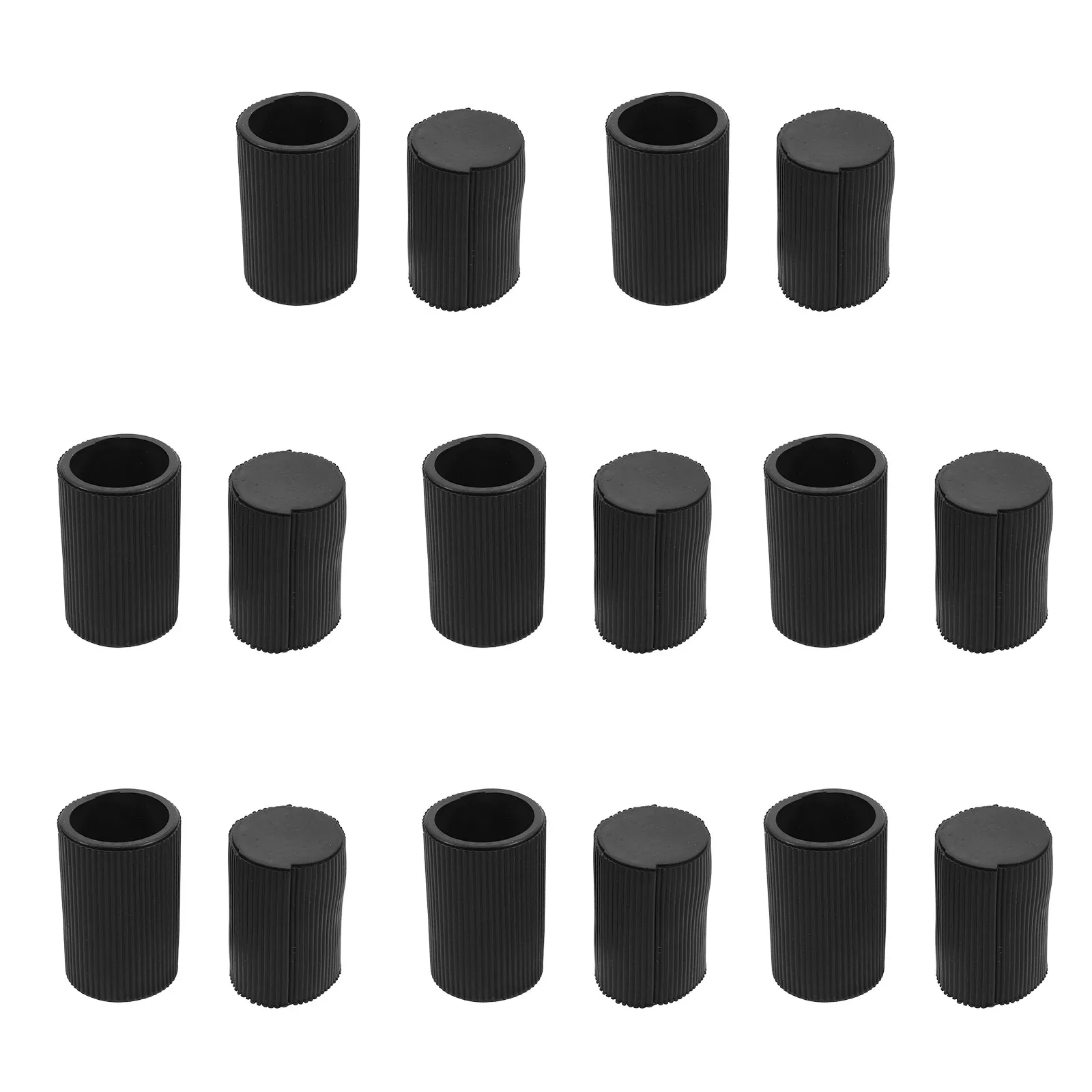 

8Sets Digital Piano Stand Replacement Caps Shock Absorbing Keyboard Stand Feet Noise-Reducing Floor Protector Pads Electronic
