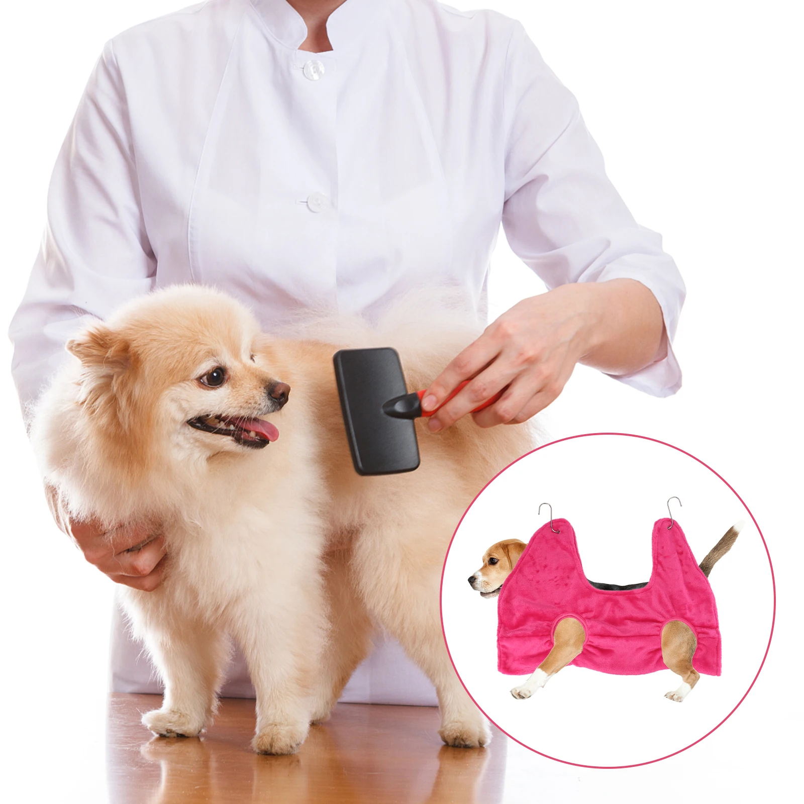 

1pc Grooming Hammock Durable Premium Material For Cat Dog Beauty Bed Hammock Assistant Easy Use Pet Supplies Helper For Pet Shop