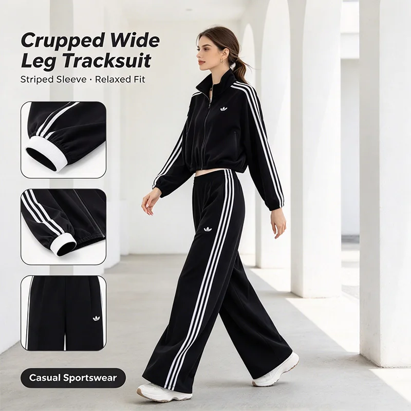 Adidas Genuine FBIRD LOOSE TP KB2467 TRACK TOP KR6511 Retro Casual Sports Outfit