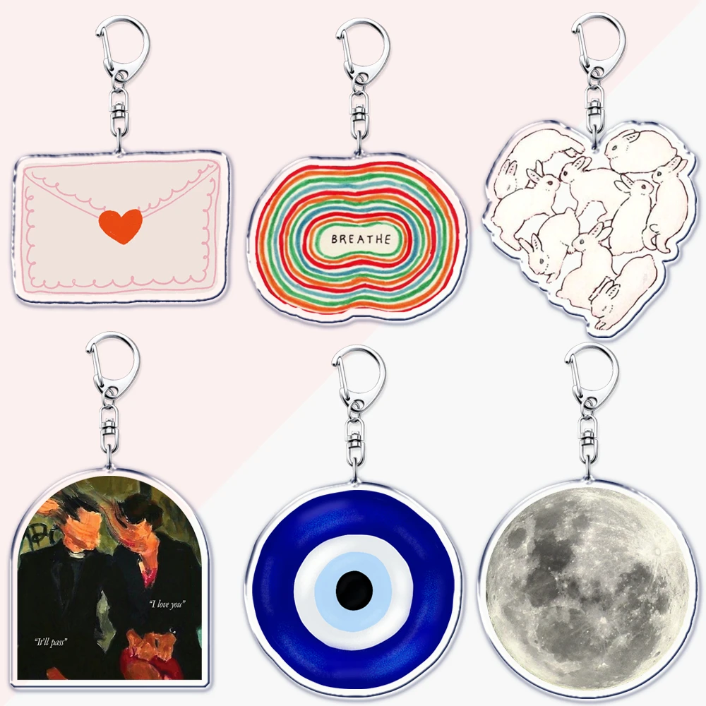 Vintage Fashion Pinterest - Trendy Pinterest Aesthetic Girly Keychains for