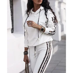 2024 Autumn European and American Women's Fashion Casual Two Piece Sportswear