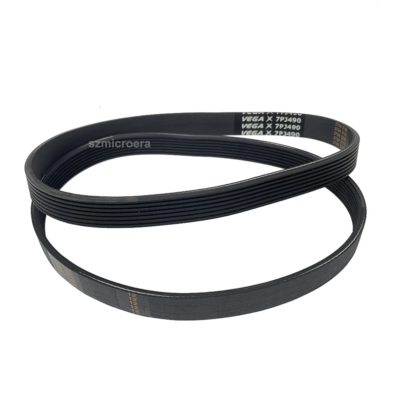 جزازات كهربائية مطاطية حزام محرك متري ، فيغا 6PJ490 7PJ490 ، 1 #4