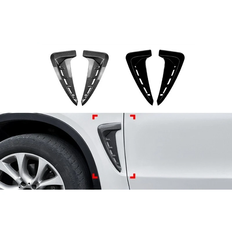 

For BMW X5 F15 M Sport 14-18 fender side air vent emblem sticker exterior modification parts non-marking adhesive installation