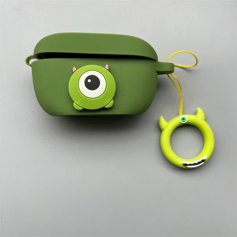 New Cartoon Earphone Case for JBL WAVE 100 / Wave Buds TWS Silicone Blutooth Earbuds Charging Box Protective Cover with Keychain view 6