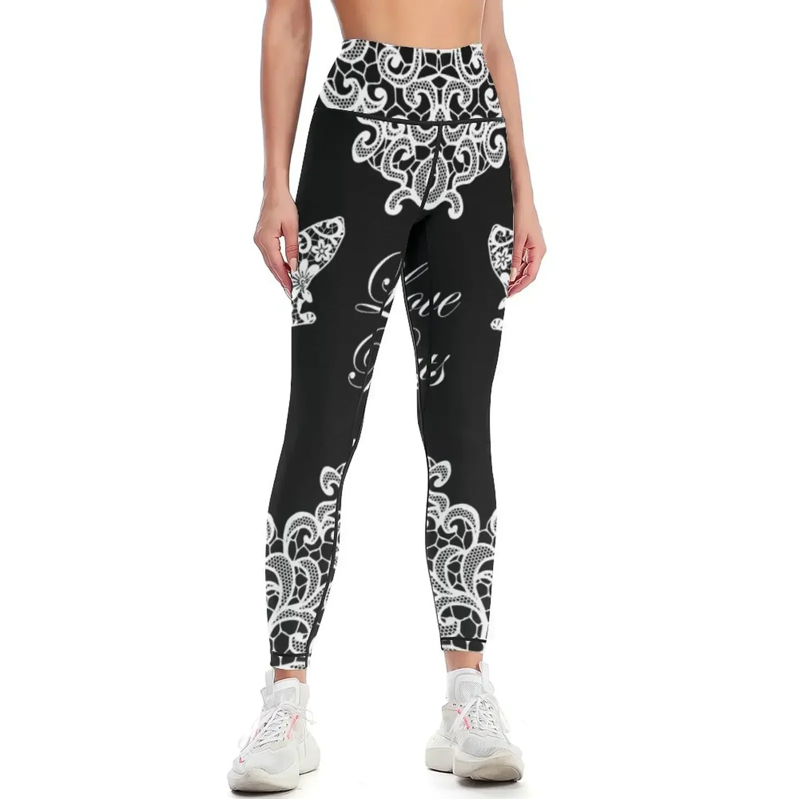 

Lace rats Leggings sports woman gym sport set sports tennis for gym clothing Womens Leggings