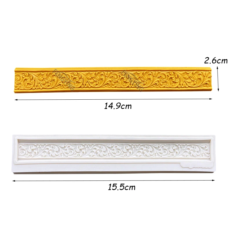 Lace Silicone Cake Baking Mold Sugarcraft Chocolate Cupcake Resin Tools Fondant Decorating Tools