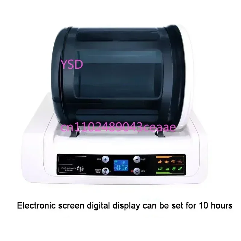 inteiigent Hamburger Pickling Machine for Shop househol Automatic Electric Vacuum Food Marinator Tumbling Machine