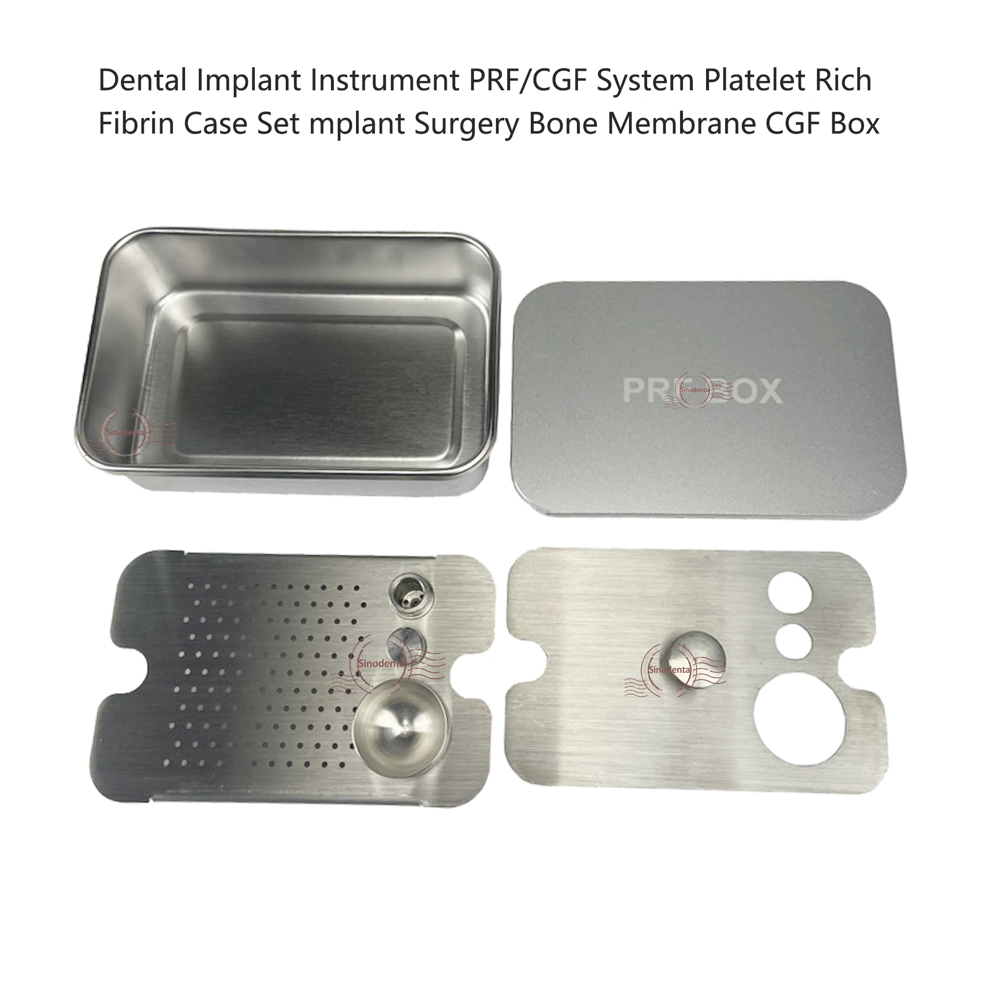 2025 PRF Box Platelet Rich Fibrin Set Bone Graft Instrument CGF Centrifuge Tool Case for Dental Centrifuge CGF Membrane Surgery