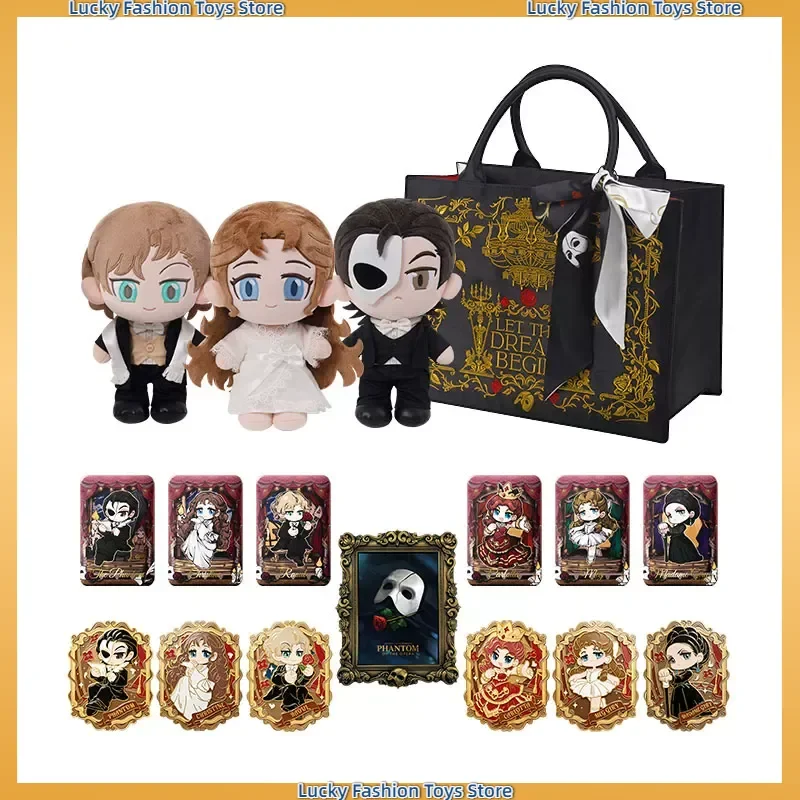 Genuine Phantom Of The Opera Collector Series Anime Merch Cotton Plush Doll Tote Bag Fridge Magnet Enamel Pin Collectible Gift