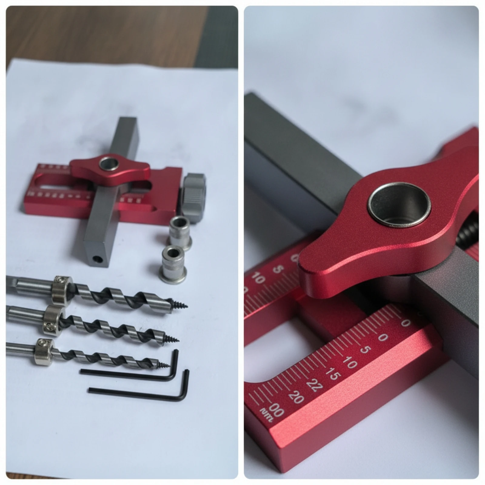 Home Improvement Mark - Door Positioning Drill Jig Cabinet Door