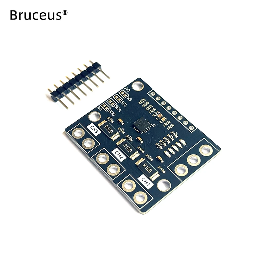 INA3221 I2C Modul Sensor Monitor Tegangan Arus Tiga Saluran SMBUS Arduino