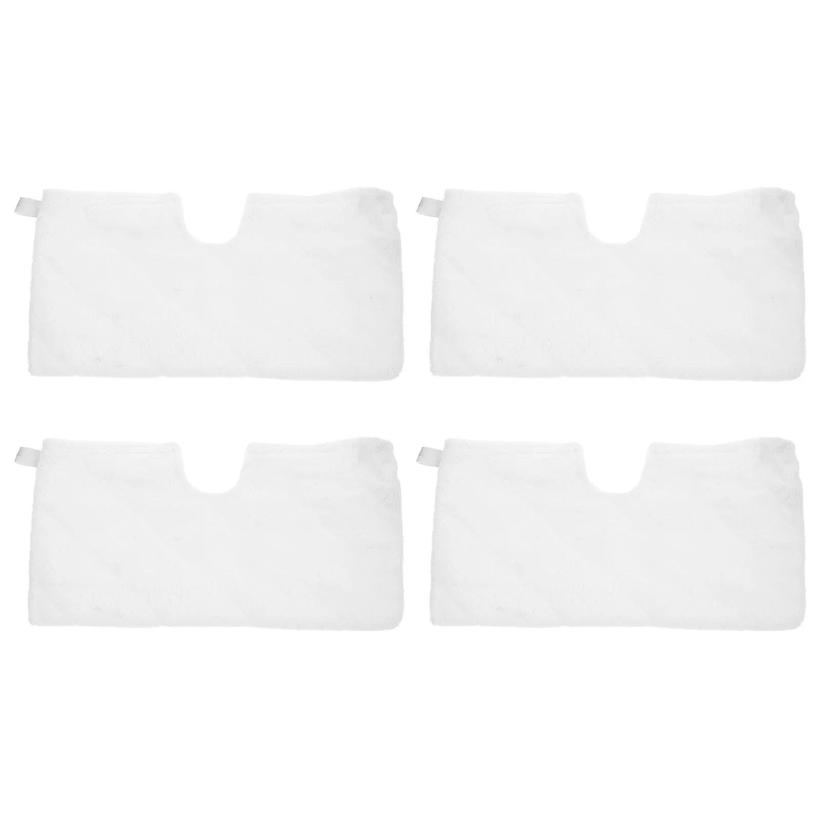 

4 шт. многоразовые сменные насадки для паровой швабры 32x18x0,5 см, волокнистые насадки для пароочистителя, сменные элементы для домашней и коммерческой уборки