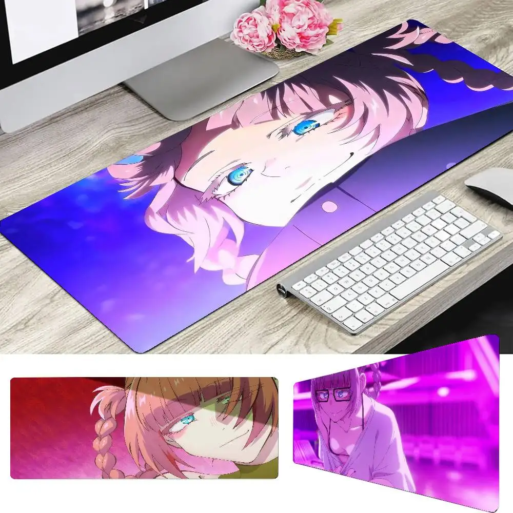 Anime Poster Call Of The Night Mousepad Non-slip Suitable For Office Computers Laptops E-sports Game Desk Mats XXL Keyboard
