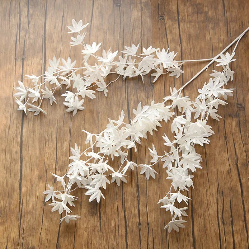 3 Forks Artificial Flowers Plants Florist Supplies Silk Preserved Flower Wedding Home Decoration Dried Natural Flowers Petals