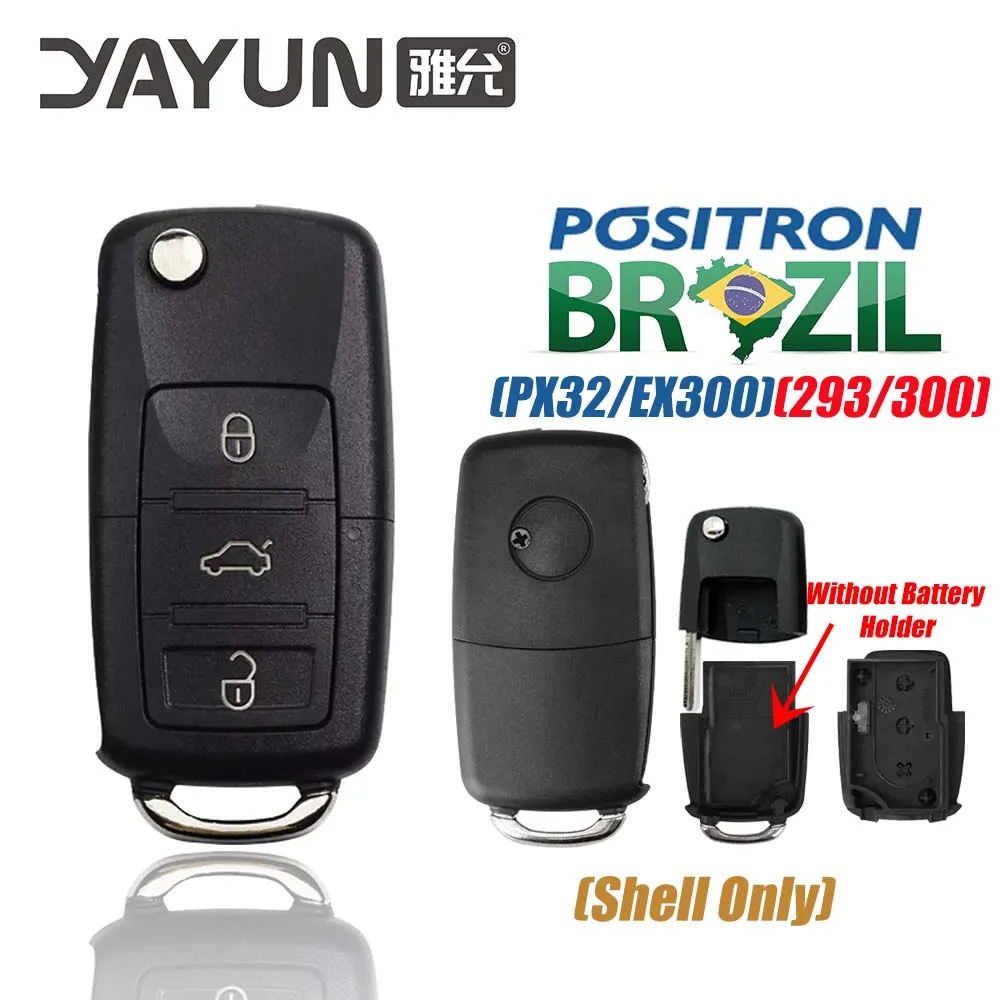 YAYUN AKVWF116 Shell Burglar Alarm 3 Button Control without battery holder For Positron Flex