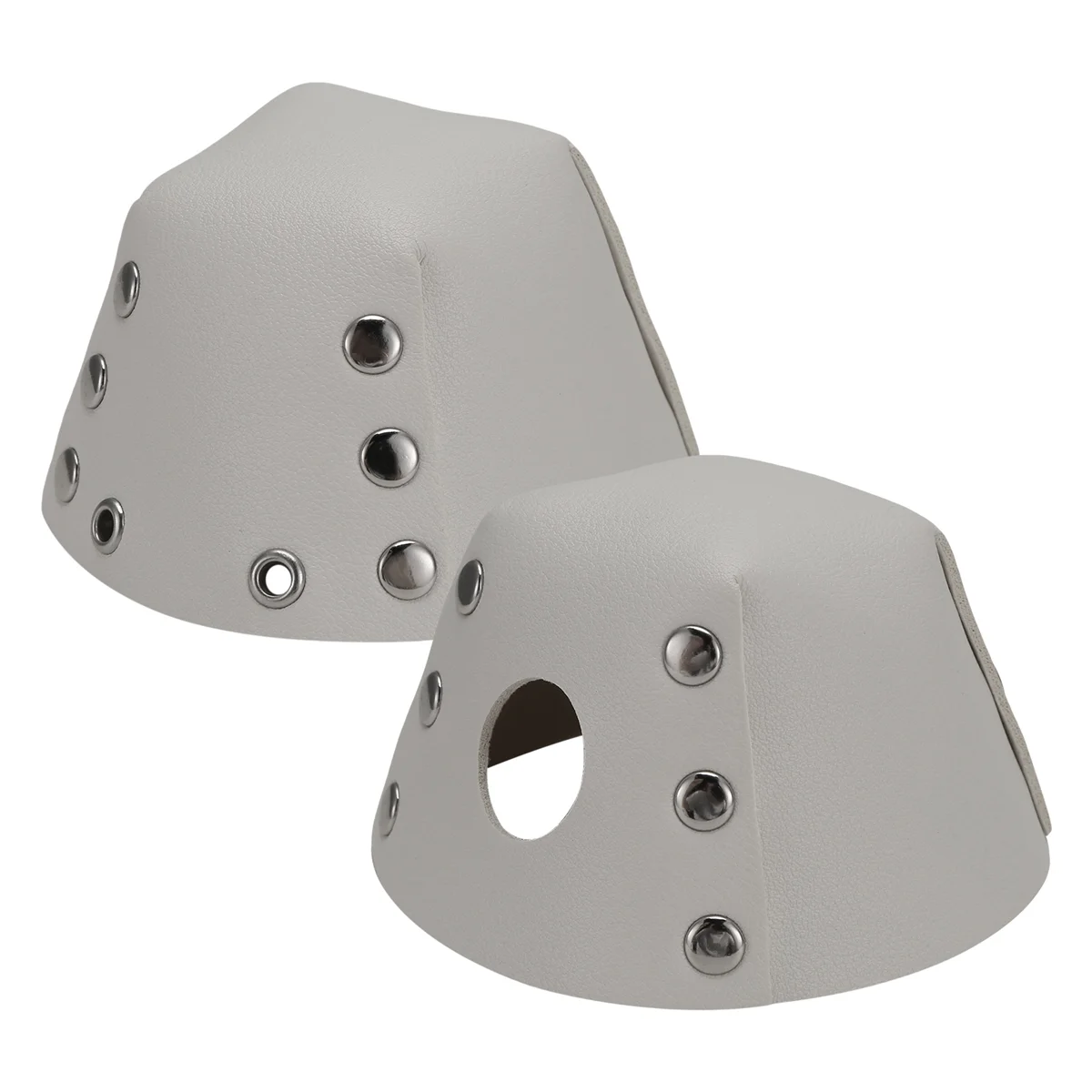 AC22 1 زوج زلاجات دوارة غطاء أصبع القدم الحرس حماة مع ثقوب بولي PU غطاء إصبع القدم الحرس حماة للإزالة تو يتوقف