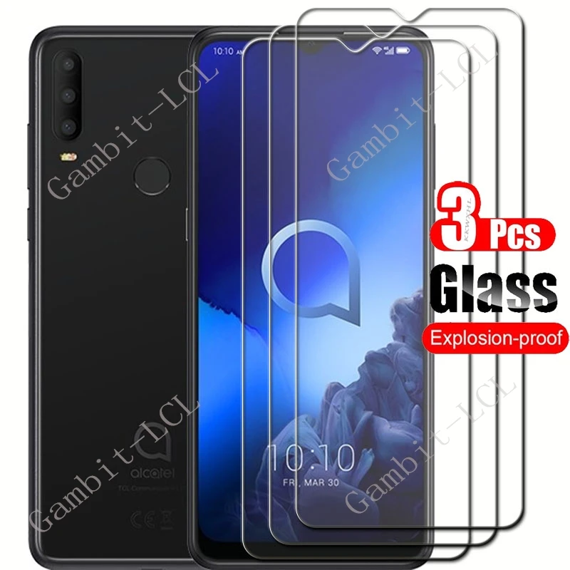 1-3 шт. закаленное стекло для Alcatel 3X (2019) защитная пленка на Alcatel3X 5048Y, 5048A 5048I, 5048U 6,52 дюйма защитная крышка для экрана