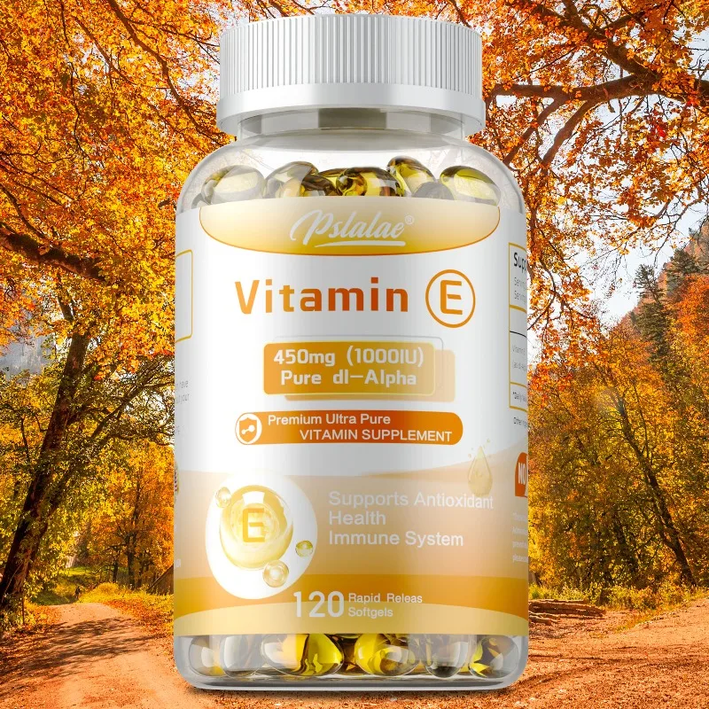 

Vitamin E - Anti-aging, Skin Firming, Increases Skin Elasticity, Promotes Skin, Hair, Nails and Eye Health, Boost Immunity