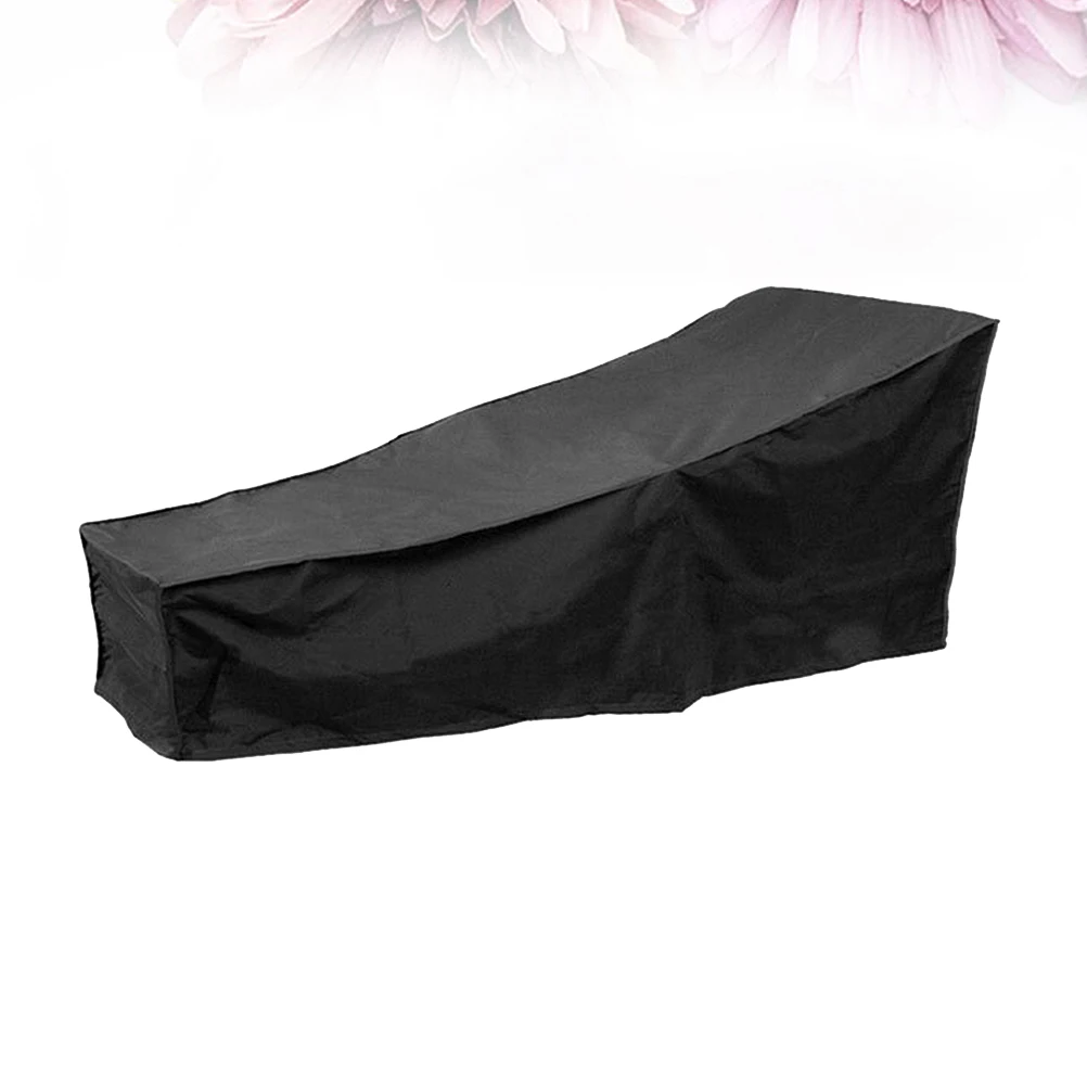 

1pc Waterproof Oxford Cloth Deck Chair Cover For Outdoor Furniture Protector Home Yard Square Durable Long Lasting