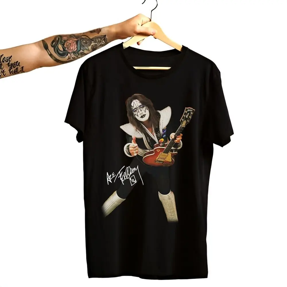 

New Popular Ace Frehley Singer Gift Family Black All Size Shirt