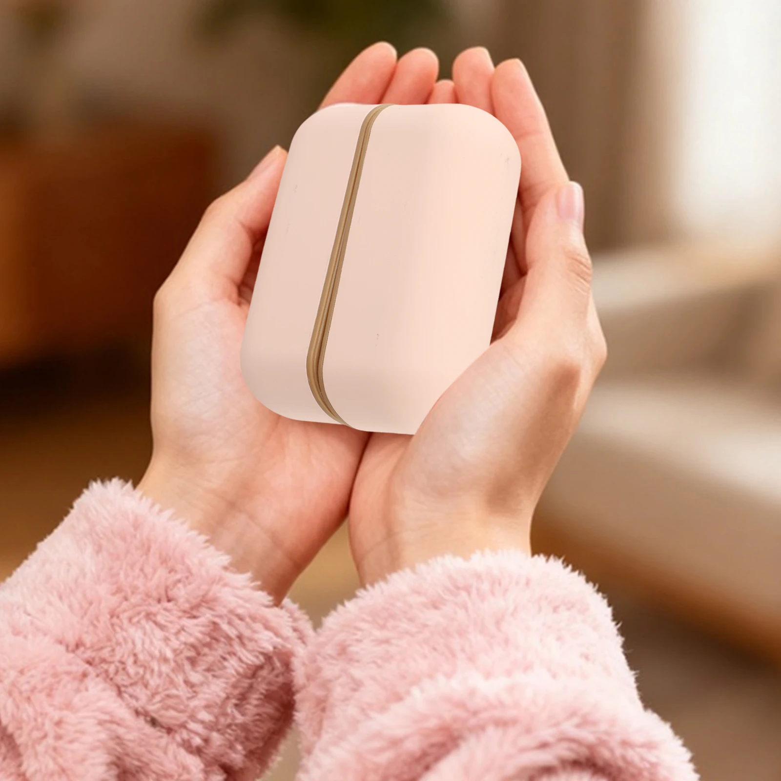 

For Pocket Double-sided Heater Magnetic Hand Warmer For Cold Weather Hand Warmer With Storage Bag Baby-like Matte Finish